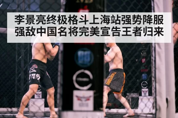 李景亮终极格斗上海站强势降服强敌中国名将完美宣告王者归来